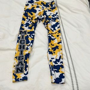 Michigan Gameday leggings